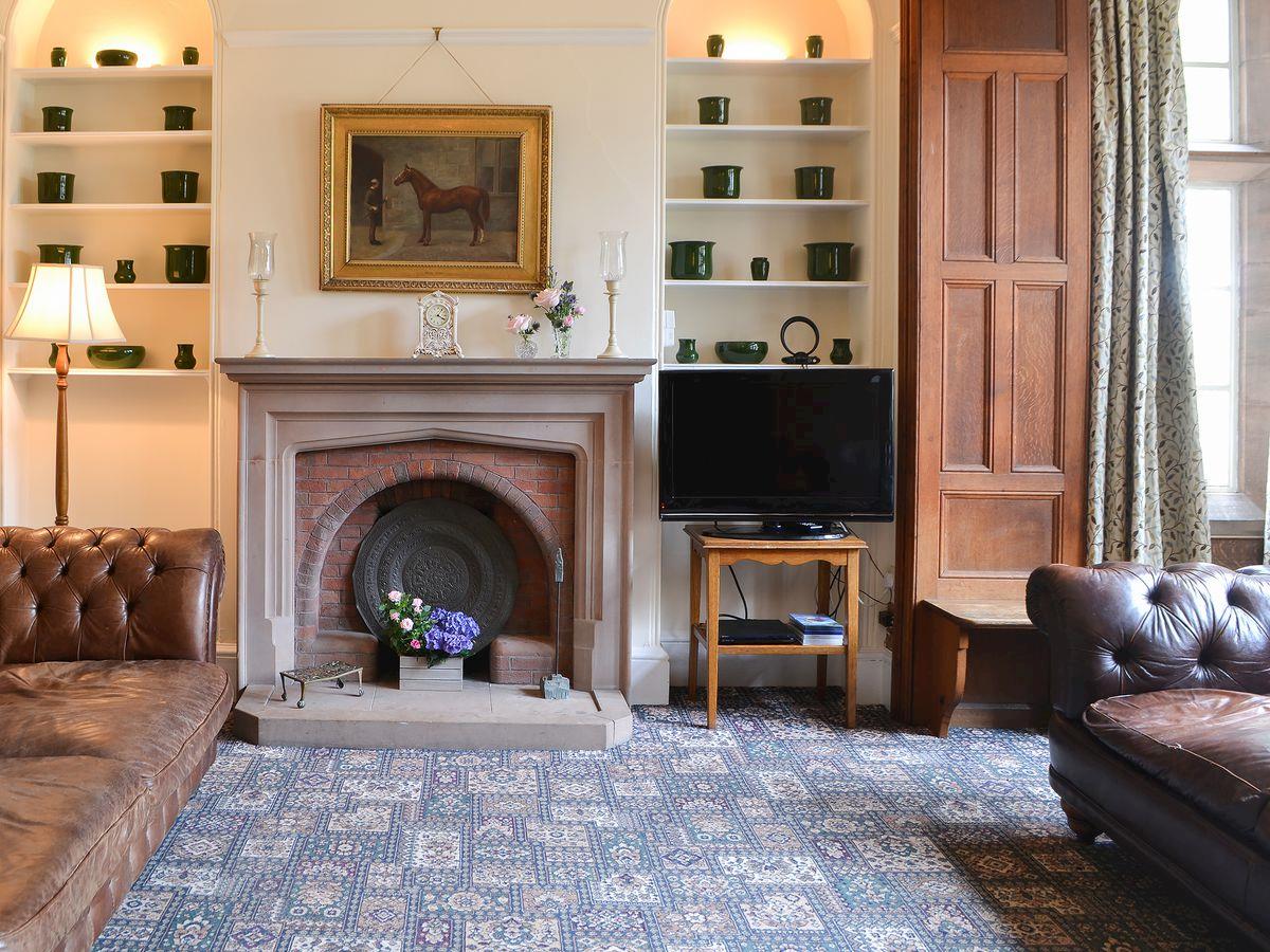 Blaithwaite Mansion House - living room detail